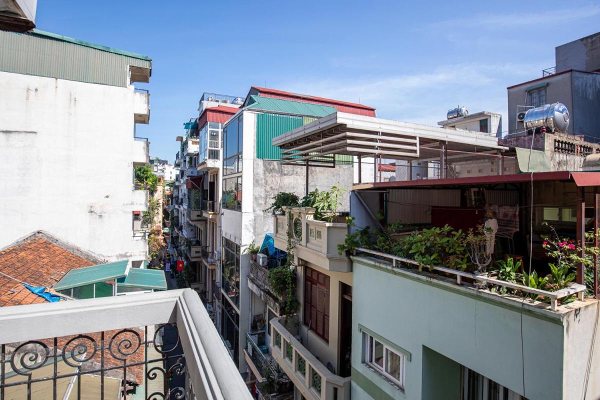Hanoi Massive Hostel Bagian luar foto